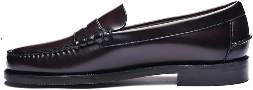 Sebago Clovehitch II FGL Waxed Boat Shoes - Leather Moccasins for Men with Breathable Mesh Panels, Anatomical EVA Midsoles, and Slip-Resistant Outsoles