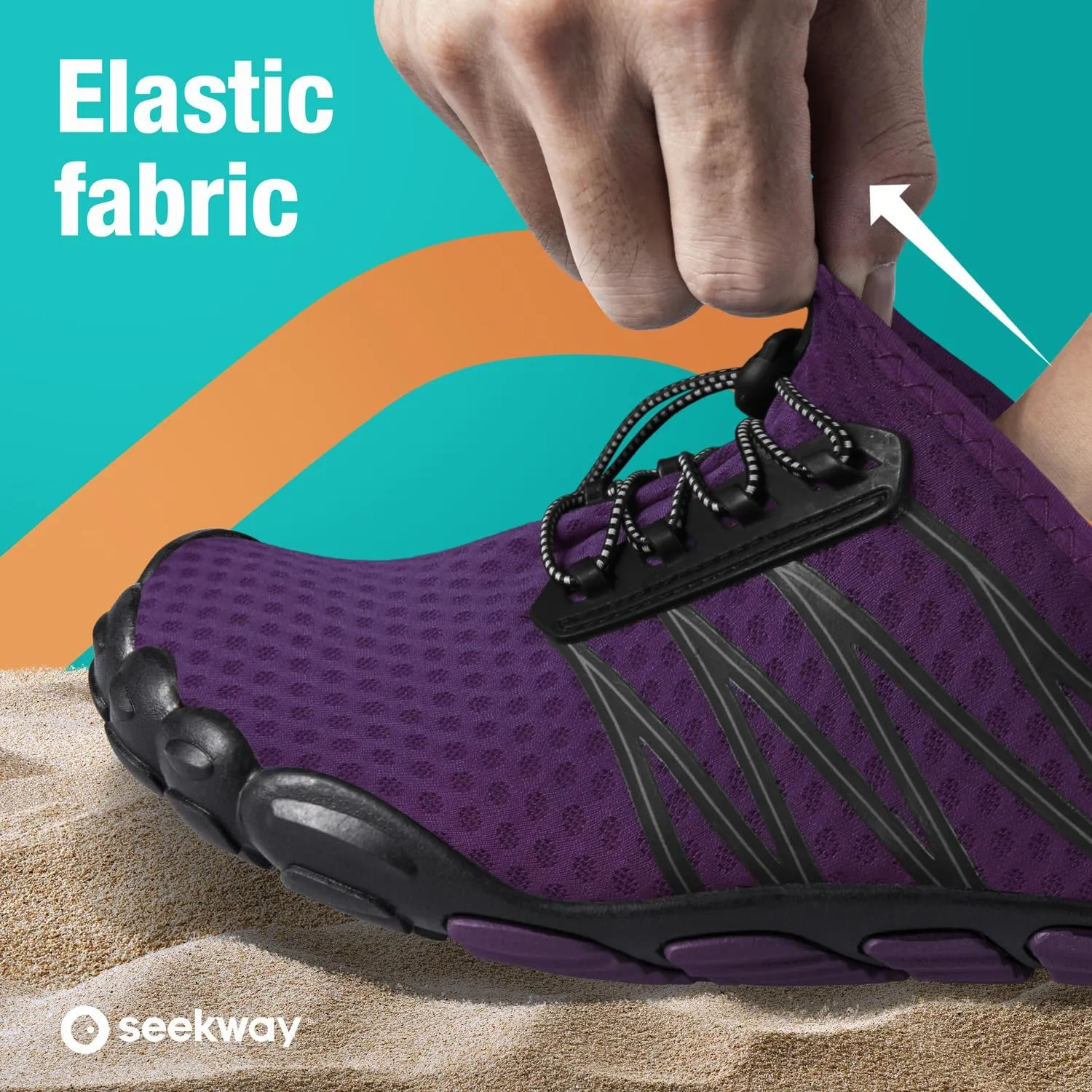 SEEKWAY Water Shoes Men Women Adult Quick-Dry Aqua Sock Barefoot for Beach Swim River Pool Lake Hiking Kayaking Surfing