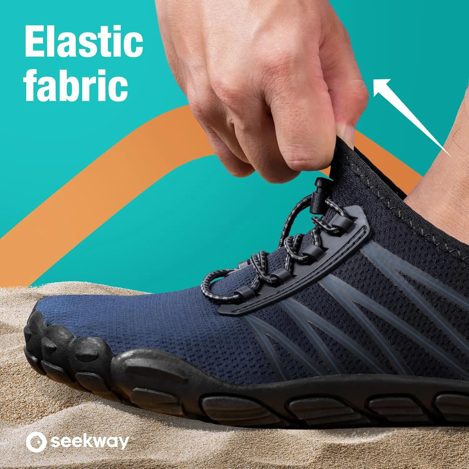 SEEKWAY Water Shoes Men Women Adult Quick-Dry Aqua Sock Barefoot for Beach Swim River Pool Lake Hiking Kayaking Surfing