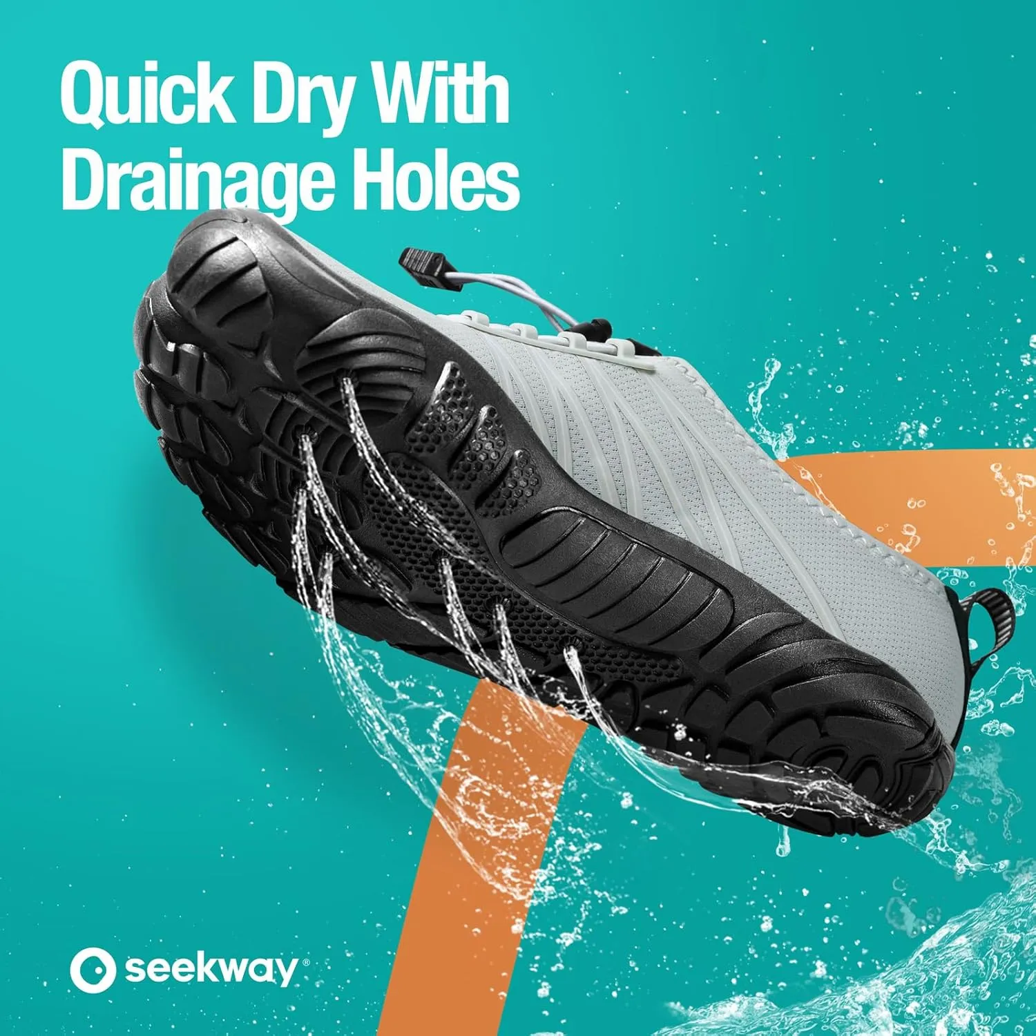SEEKWAY Water Shoes Men Women Adult Quick-Dry Aqua Sock Barefoot for Beach Swim River Pool Lake Hiking Kayaking Surfing