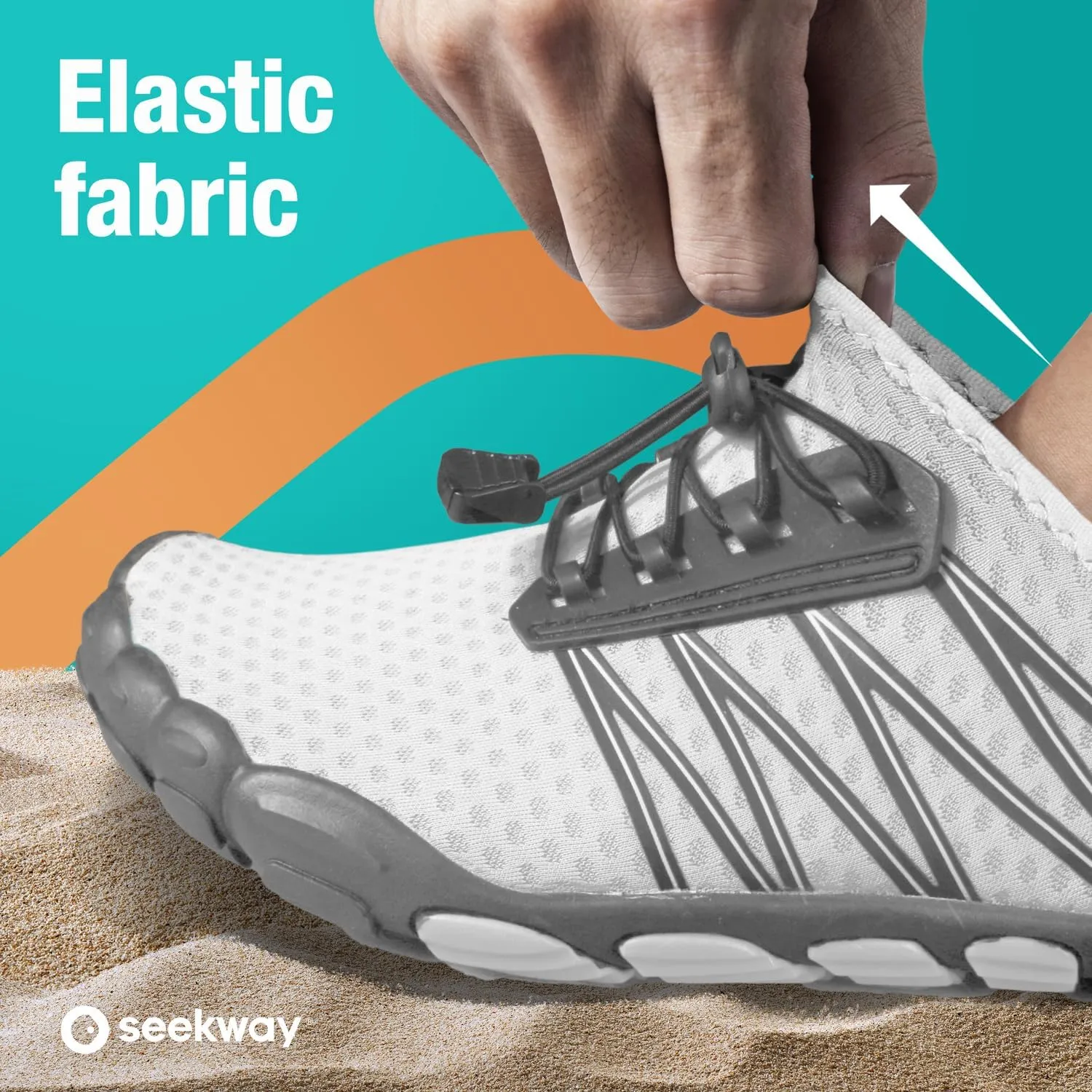SEEKWAY Water Shoes Men Women Adult Quick-Dry Aqua Sock Barefoot for Beach Swim River Pool Lake Hiking Kayaking Surfing