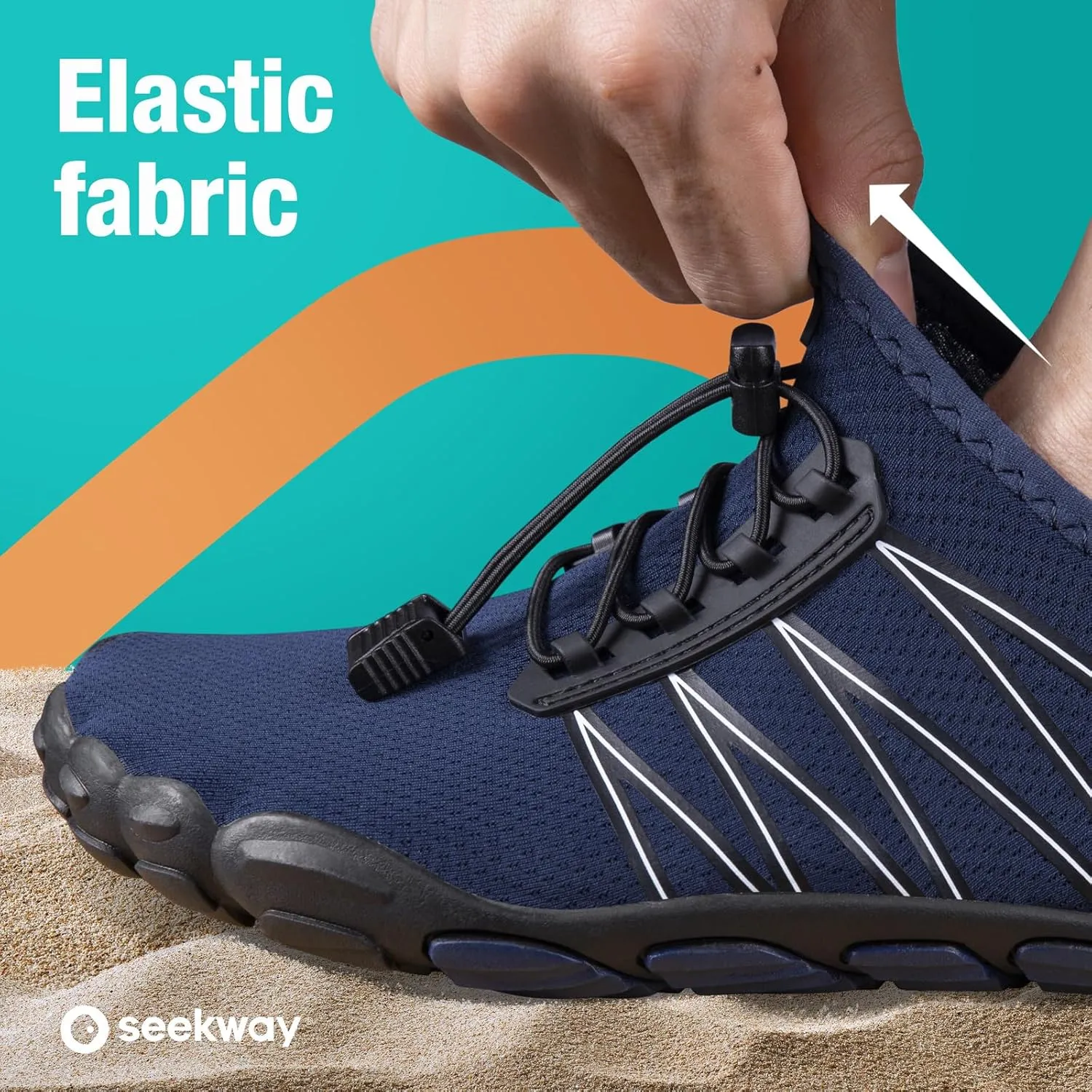 SEEKWAY Water Shoes Men Women Adult Quick-Dry Aqua Sock Barefoot for Beach Swim River Pool Lake Hiking Kayaking Surfing