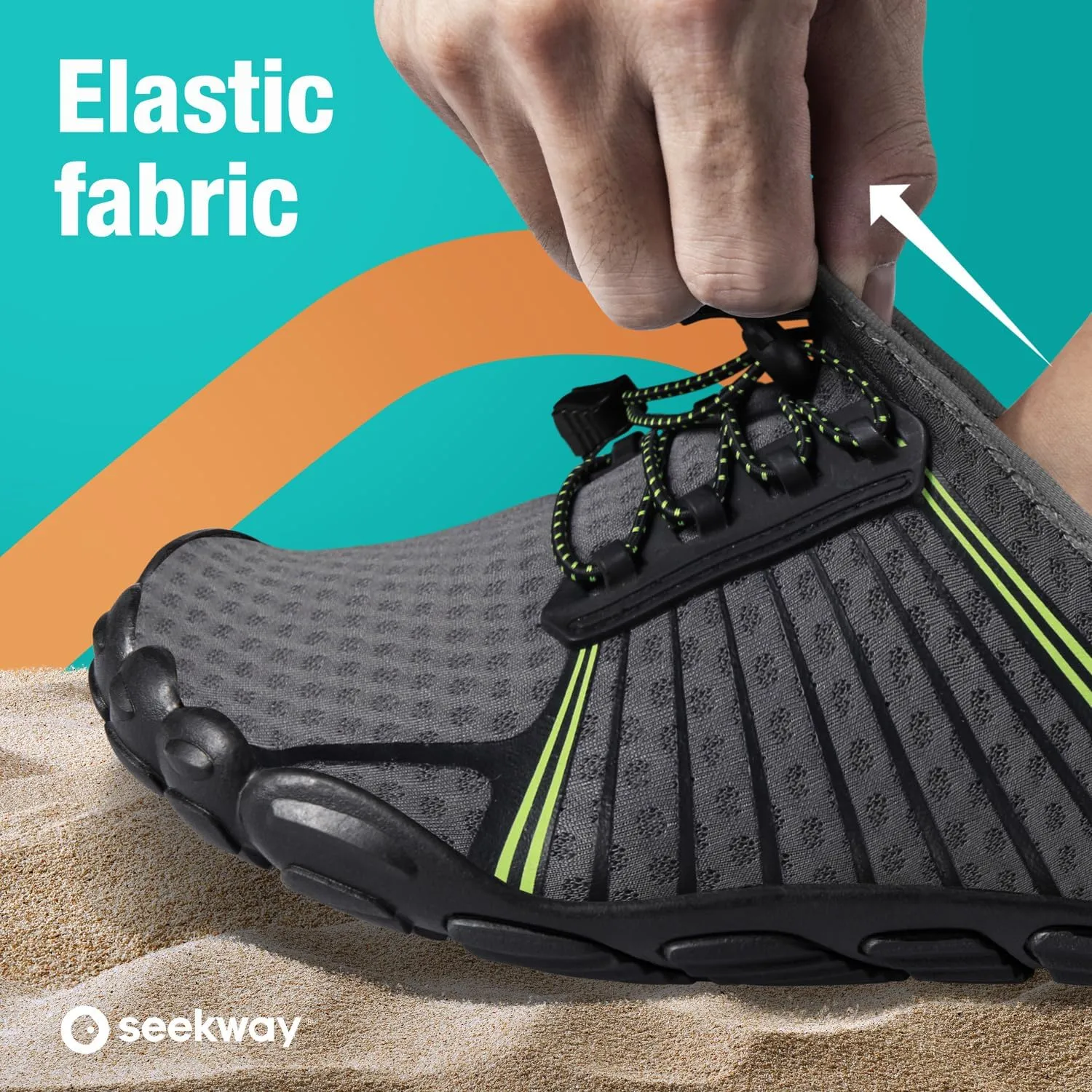 SEEKWAY Water Shoes Men Women Adult Quick-Dry Aqua Sock Barefoot for Beach Swim River Pool Lake Hiking Kayaking Surfing