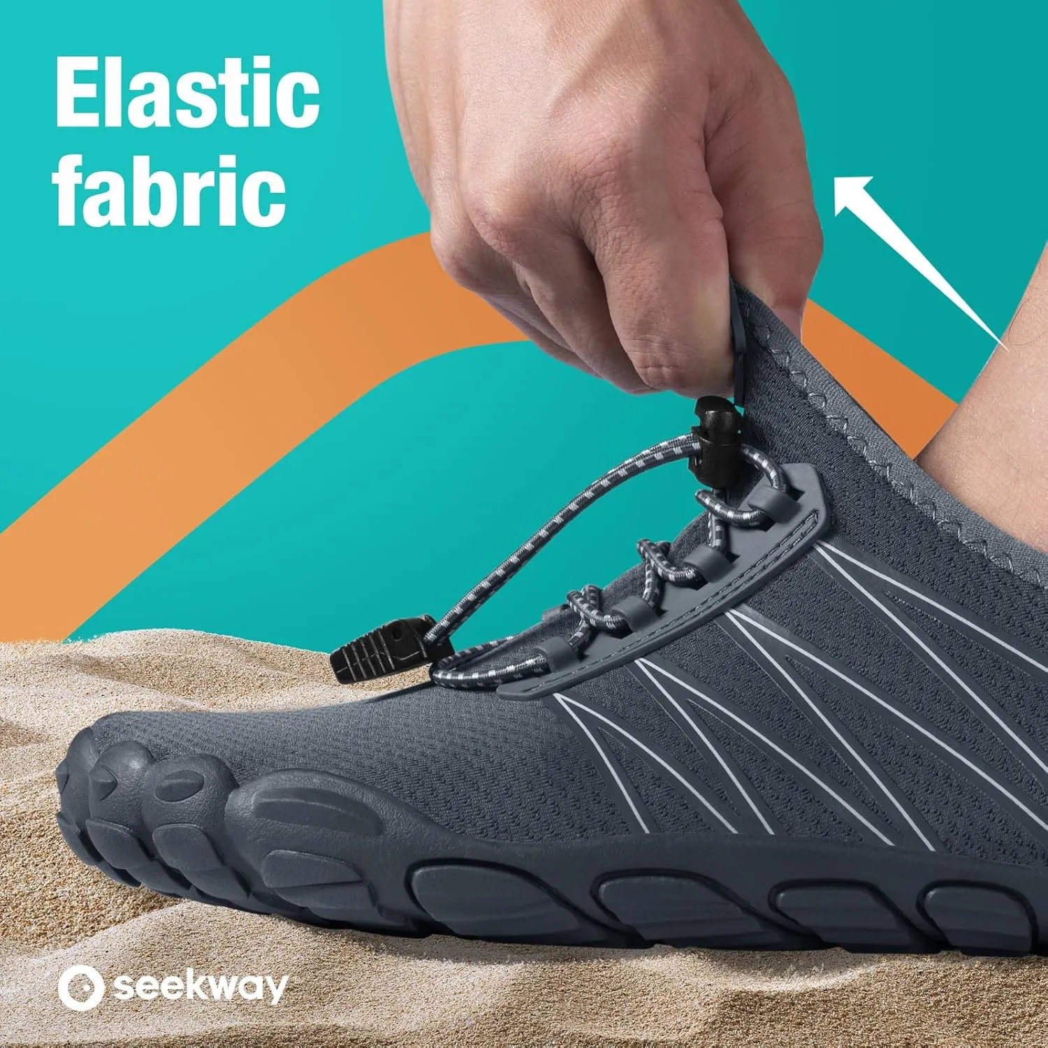 SEEKWAY Water Shoes Men Women Adult Quick-Dry Aqua Sock Barefoot for Beach Swim River Pool Lake Hiking Kayaking Surfing