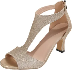 Sexy Slim High Heel Party Women Shoes High Heels Chunky Heels Fashion Shoes Lime Sandals for Women