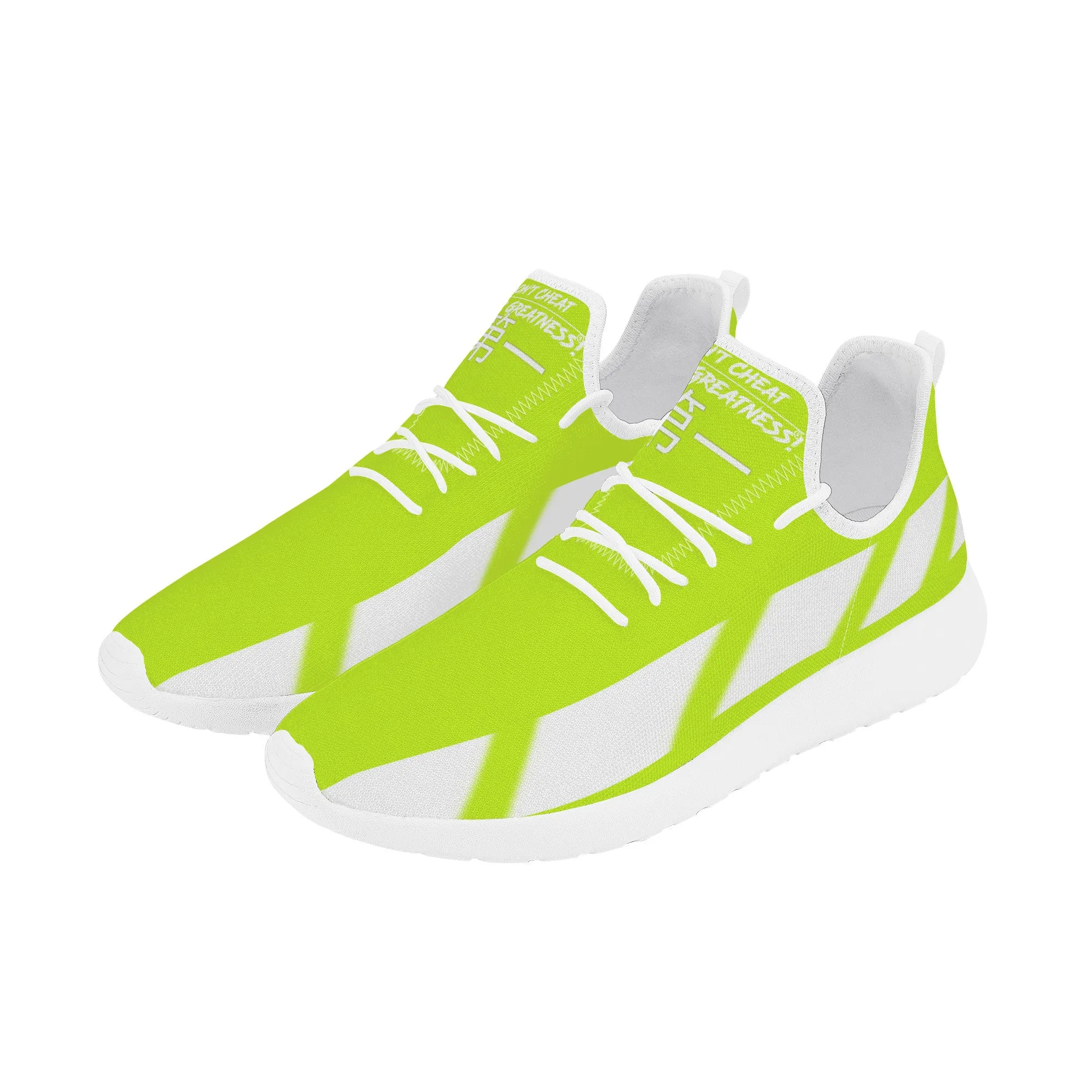 SF_F39 Lightweight Mesh Knit Sneaker - White