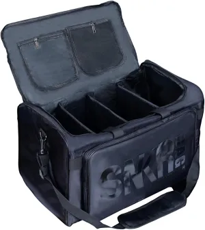 Shoe Bags for Travel Sneaker Travel Bag Shoes Duffel Bags Waterproof Gym Sports Luggage Sneakerhead Bag for Men with 3 Adjustable Dividers fit 4 Pairs Heavy Duty Travel Accessories(black)