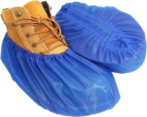 Shoe Covers, Disposable Shoe Covers, Plastic Shoe Covers, Durable Waterproof Non-Slip Shoe Covers, New Designed Shoe and Boots Covers for Indoor and Outdoor, Construction Site, Hikers,