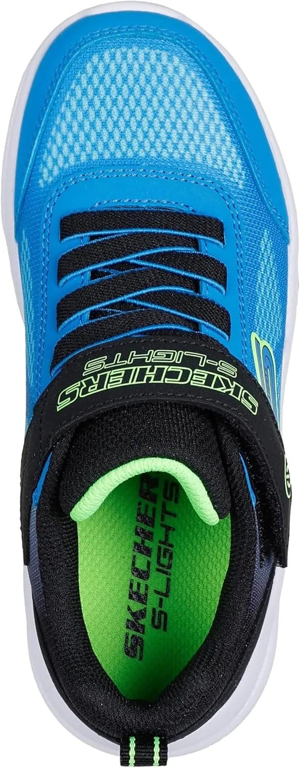 Skechers Boy's Meteor-Lights-krendo Sneaker