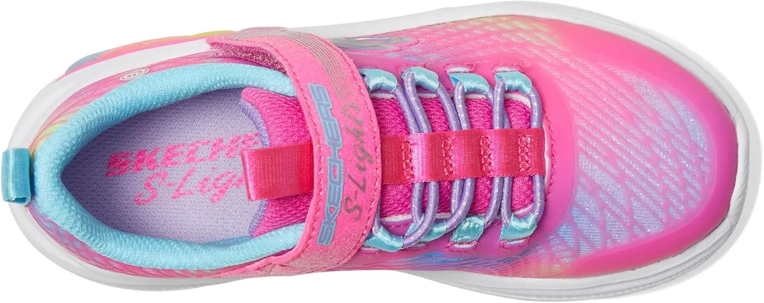 Skechers Girl's Cruisers-Rainbow Reflectin Sneaker