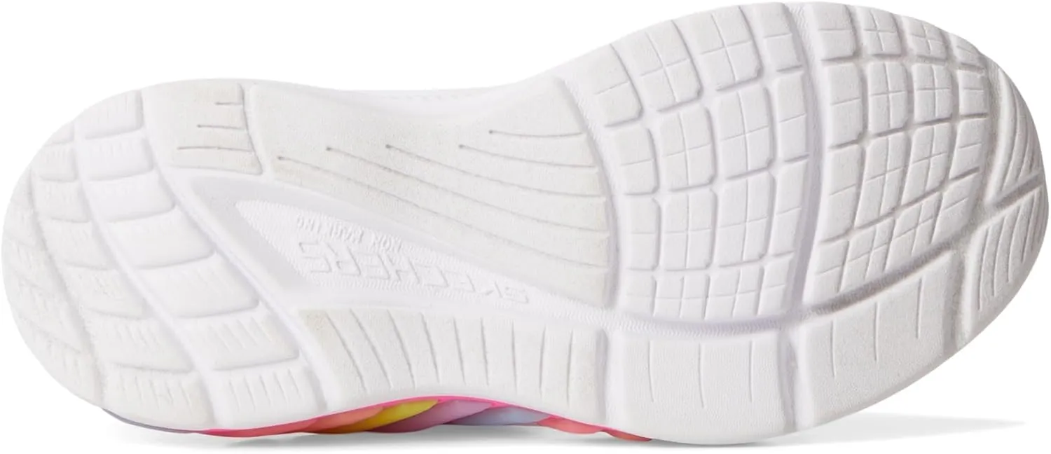 Skechers Girl's Cruisers-Rainbow Reflectin Sneaker