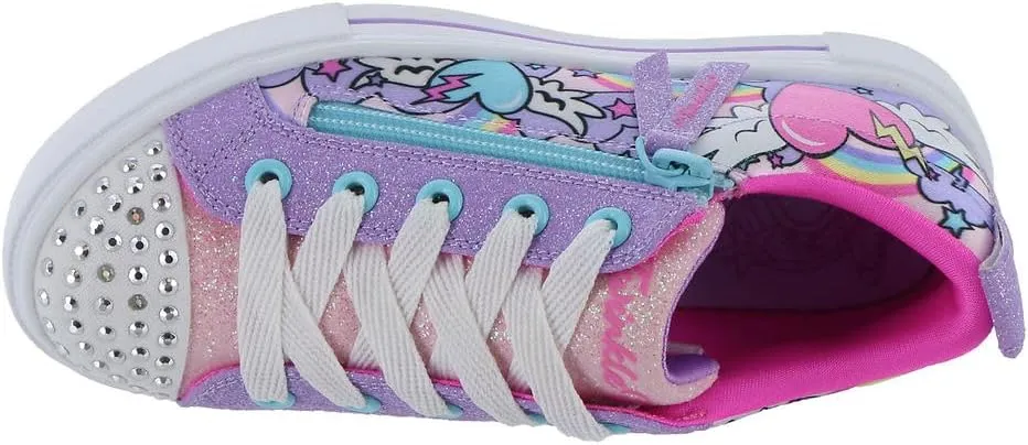 Skechers Kids Girl's Twinkle Sparks-Flying Heart Sneaker