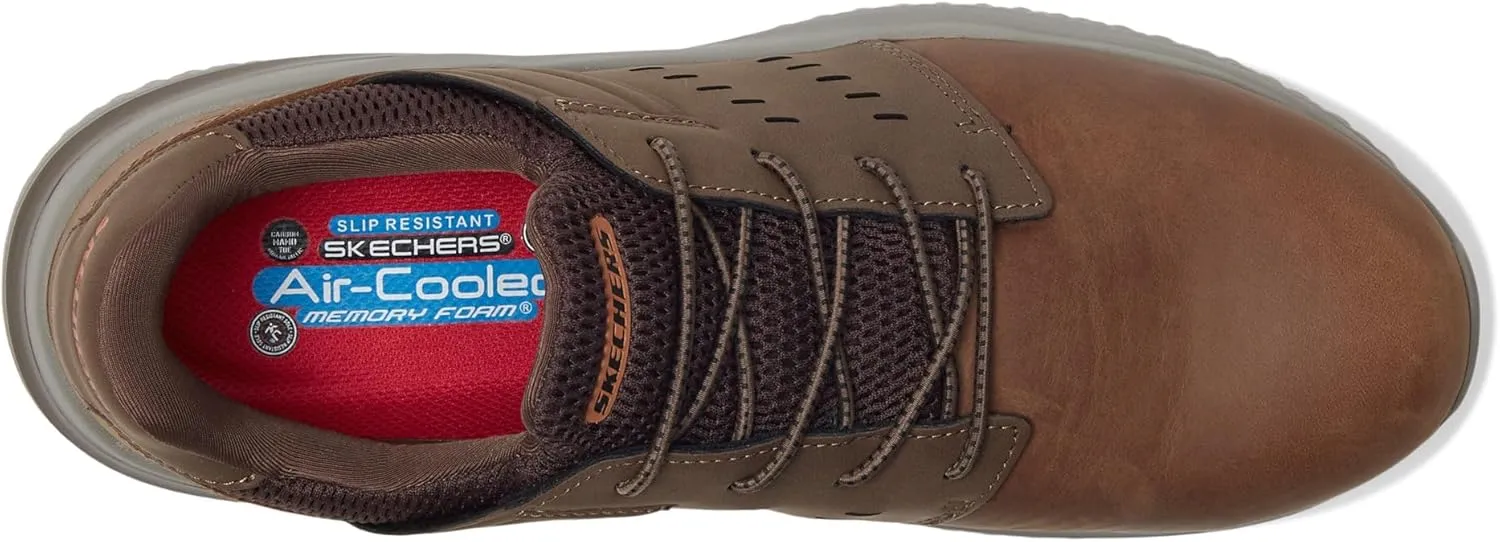 Skechers Men's Delson 3.0 Sr-Tyoll Comp Toe Sneaker