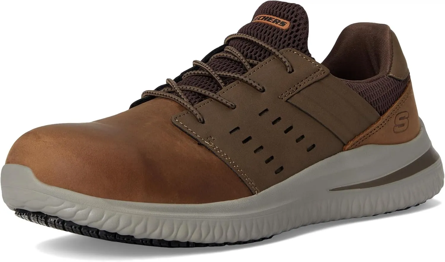 Skechers Men's Delson 3.0 Sr-Tyoll Comp Toe Sneaker