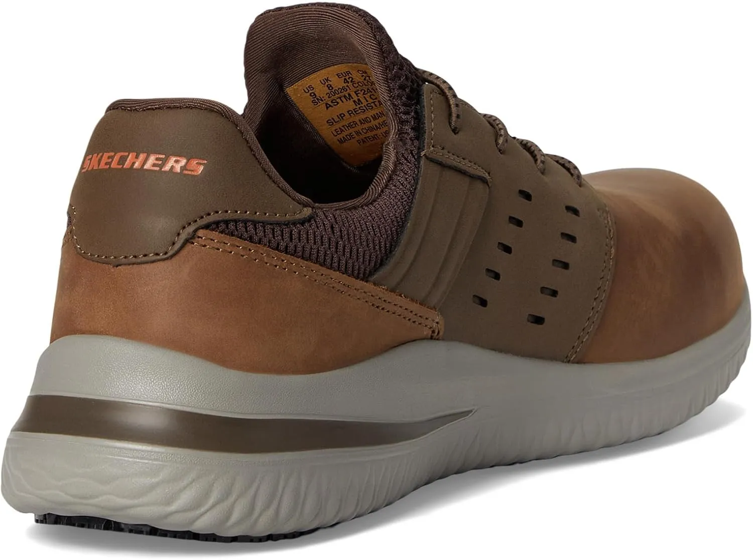 Skechers Men's Delson 3.0 Sr-Tyoll Comp Toe Sneaker