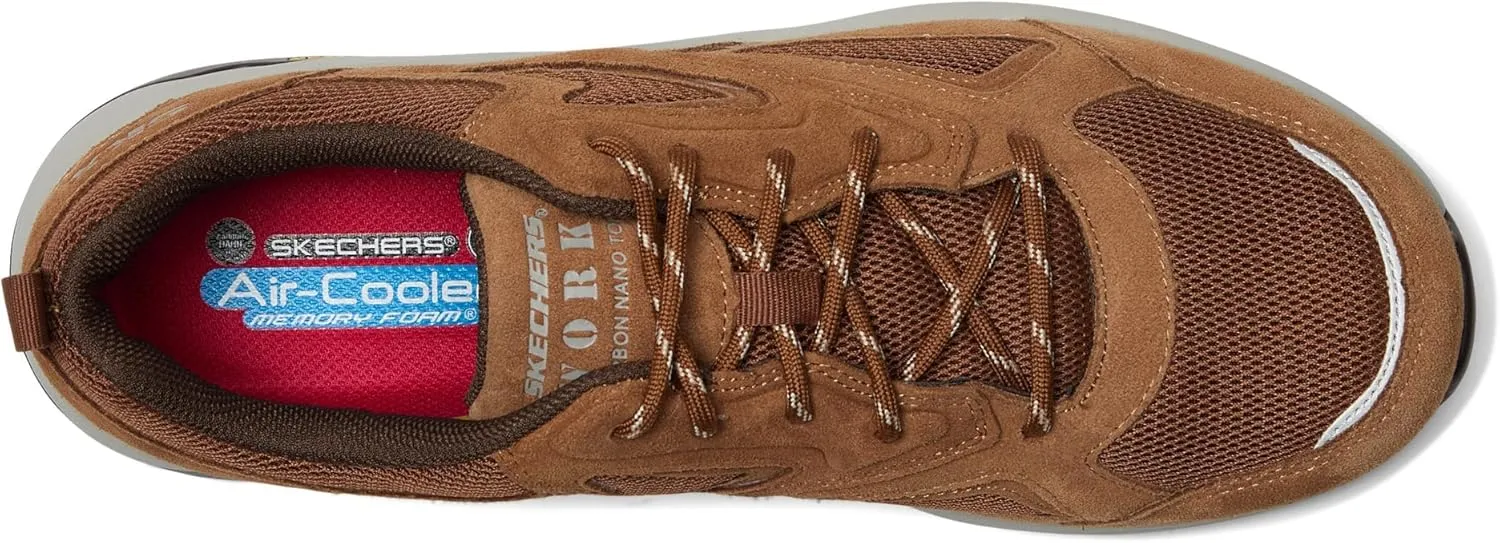 SKECHERS Men's Speed-Flex Trekker-Teron Comp Toe Sneaker