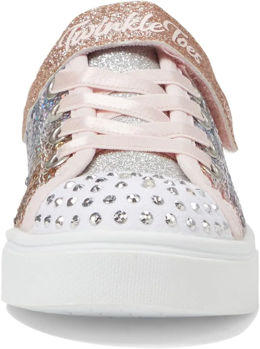 Skechers Unisex-Child Twinkle Sparks-Sequin Flash Sneaker