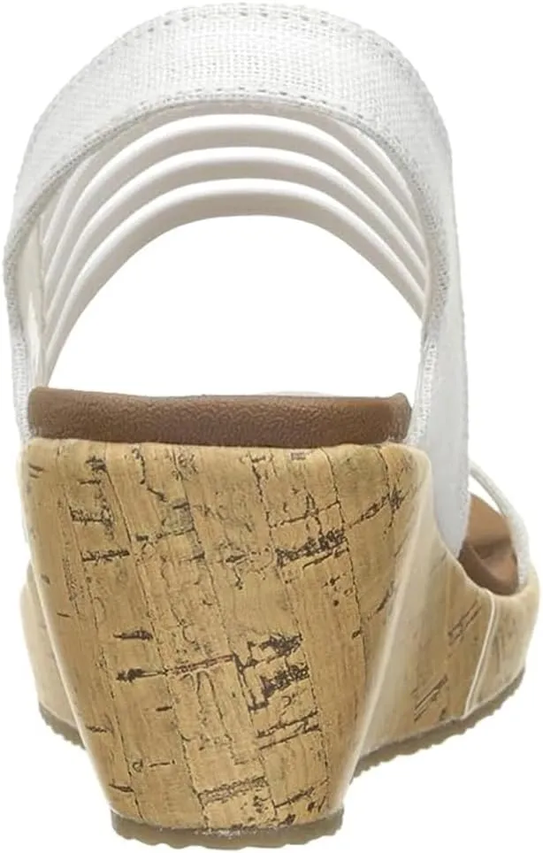 Skechers Women's Beverlee Smitten Kitten Wedge Sandal