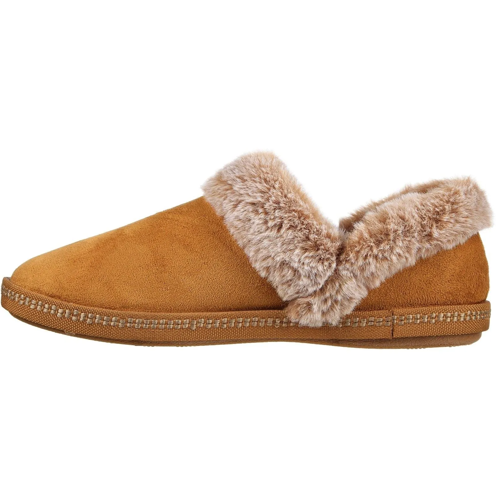 Skechers Women's Cozy Campfire Fresh Toast Slipper in Chestnut
