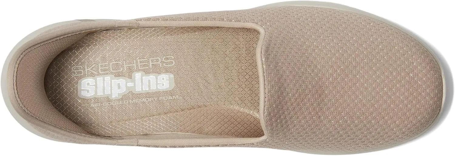 SKECHERS Women's Hands Free Slip-ins On-The-go Swift-Luminary Loafer