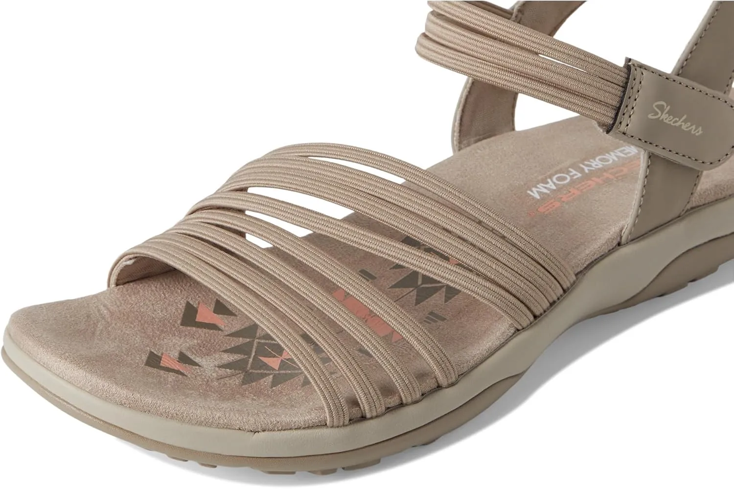 Skechers Women's Reggae Slim-Coffee Run Sandal