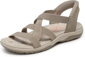 Skechers Women's Reggae Slim-Stretch Flex Hands Free Slip-ins Sandal