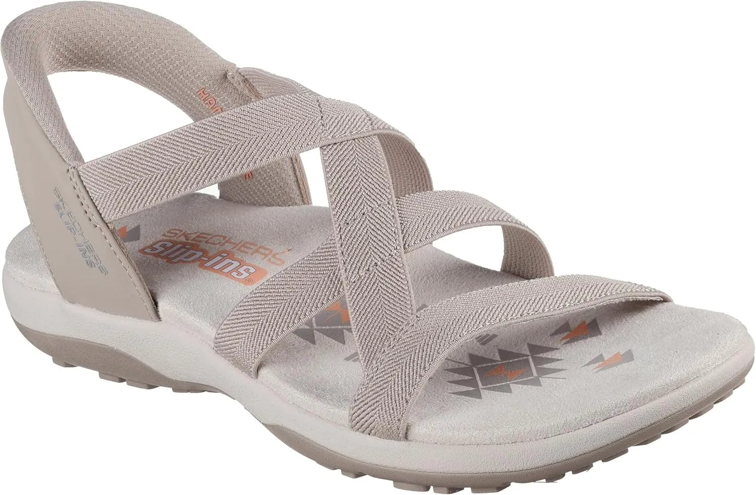 Skechers Women's Reggae Slim-Stretch Flex Hands Free Slip-ins Sandal