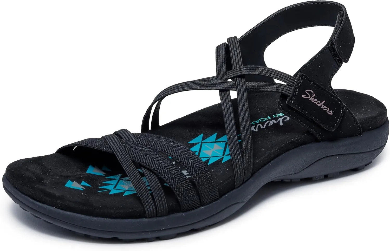 Skechers Women's Reggae Slim - Takes Two Sandal