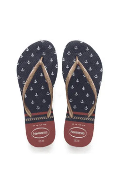 slim nautical sandal