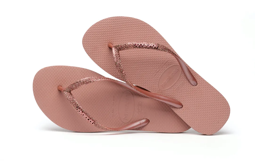 Slim Sparkle Flip Flops