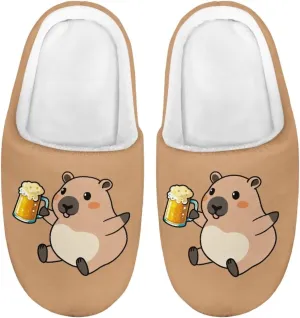 Slippers for Kids Anti-slip House Slippers Warm Plush Slippers Cozy Bedroom Slippers