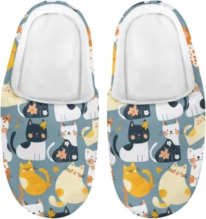 Slippers for Kids Anti-slip House Slippers Warm Plush Slippers Winter Bedroom Slippers