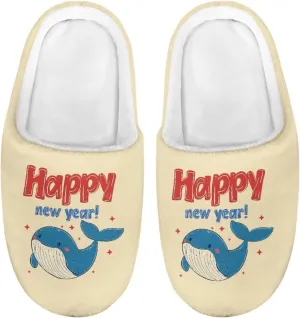 Slippers for Kids Anti-slip House Slippers Warm Plush Slippers Winter Bedroom Slippers