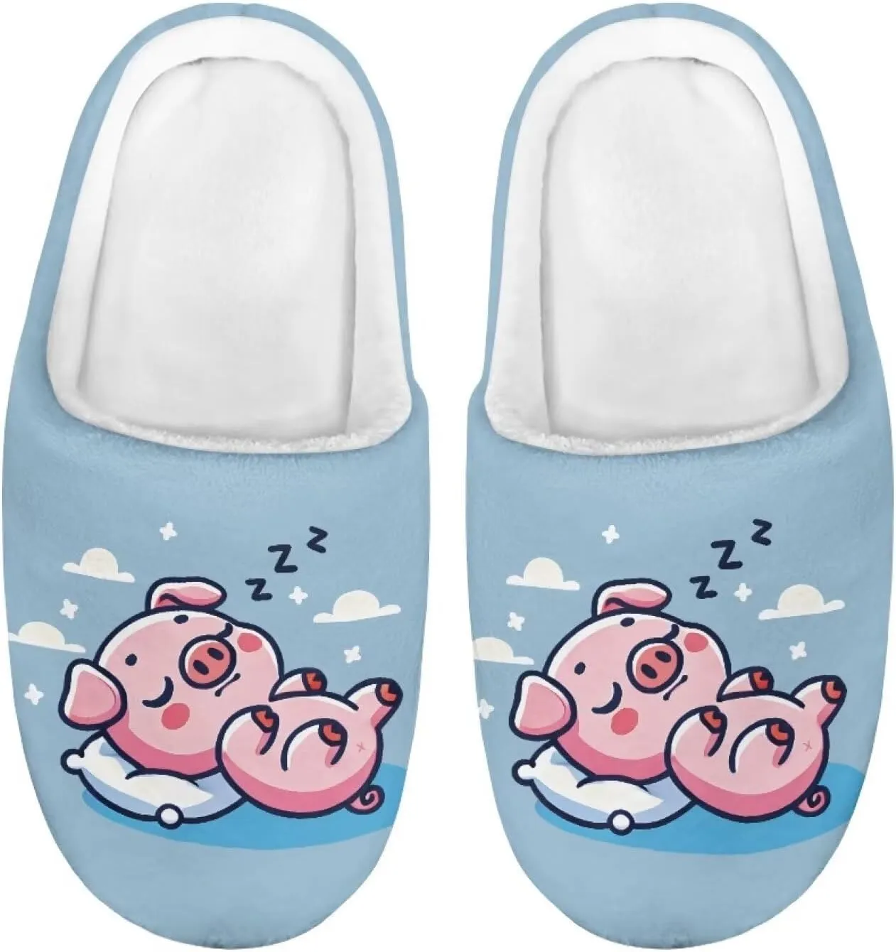 Slippers for Kids Anti-slip House Slippers Warm Plush Slippers Winter Bedroom Slippers