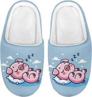 Slippers for Kids Anti-slip House Slippers Warm Plush Slippers Winter Bedroom Slippers