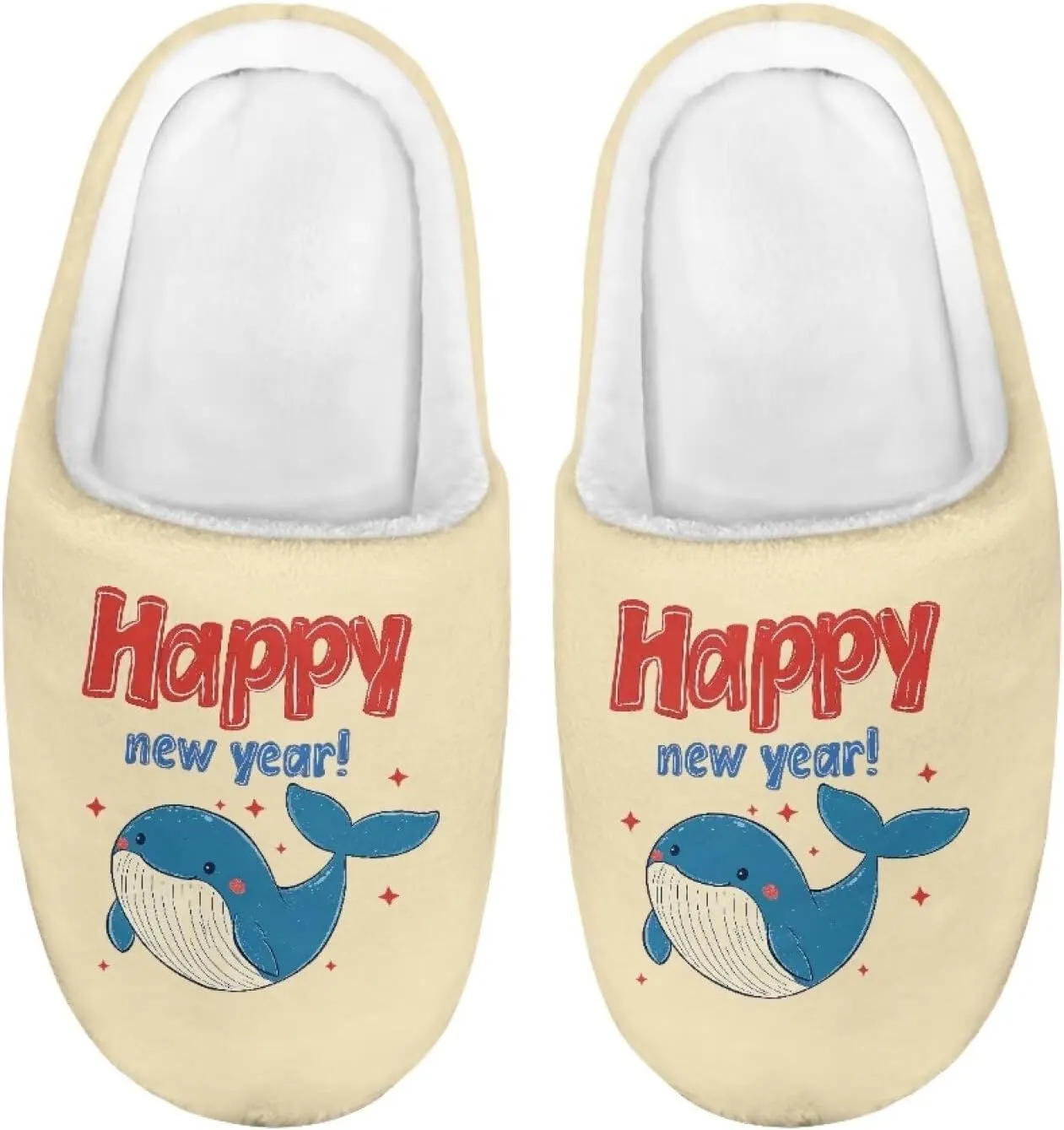 Slippers for Kids Anti-slip House Slippers Warm Plush Slippers Winter Bedroom Slippers
