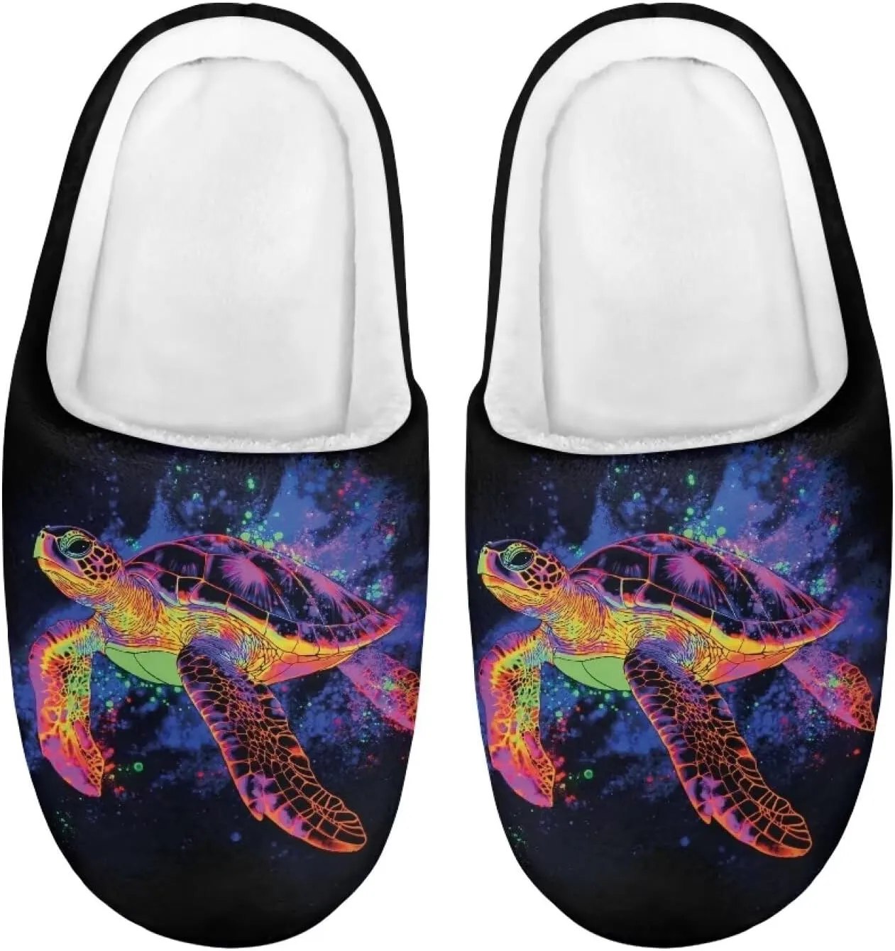 Slippers for Kids Anti-slip Plush Slippers Warm House Shoes Winter Bedroom Slippers