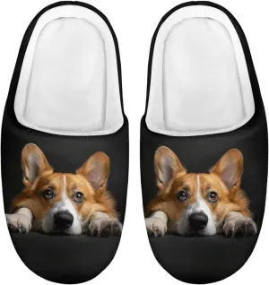 Slippers for Kids Anti-slip Plush Slippers Warm House Shoes Winter Bedroom Slippers