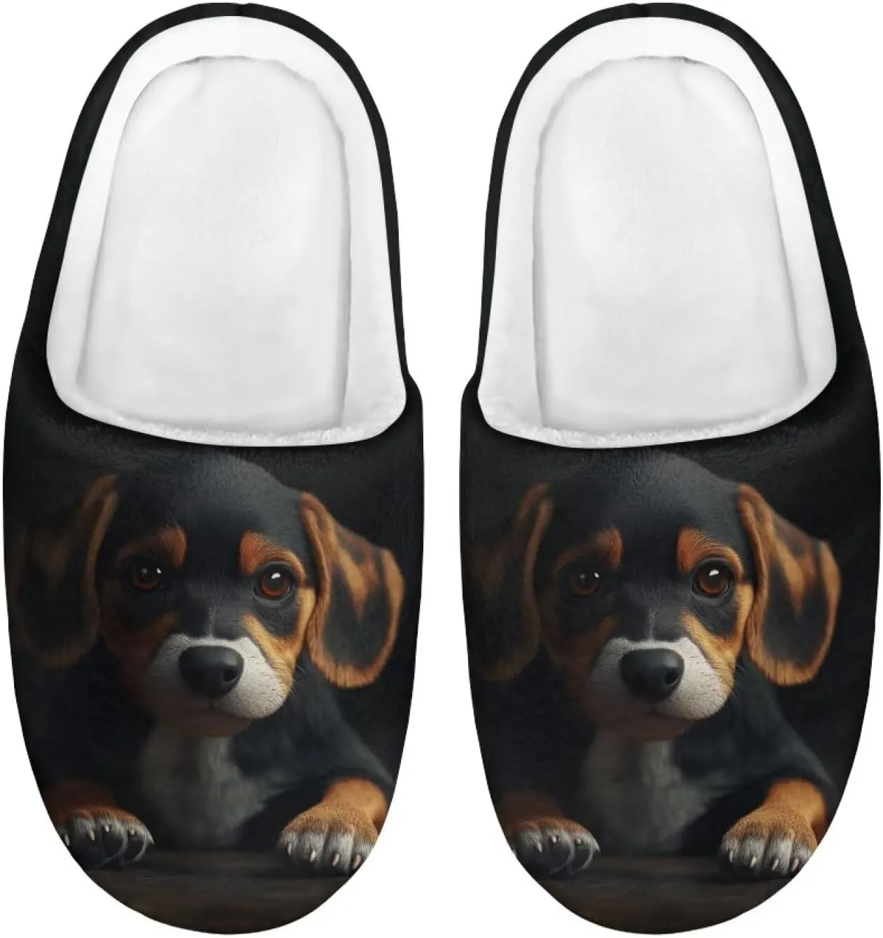 Slippers for Kids Warm Plush Slippers Non Slip House Slippers Winter Cozy Bedroom Slippers