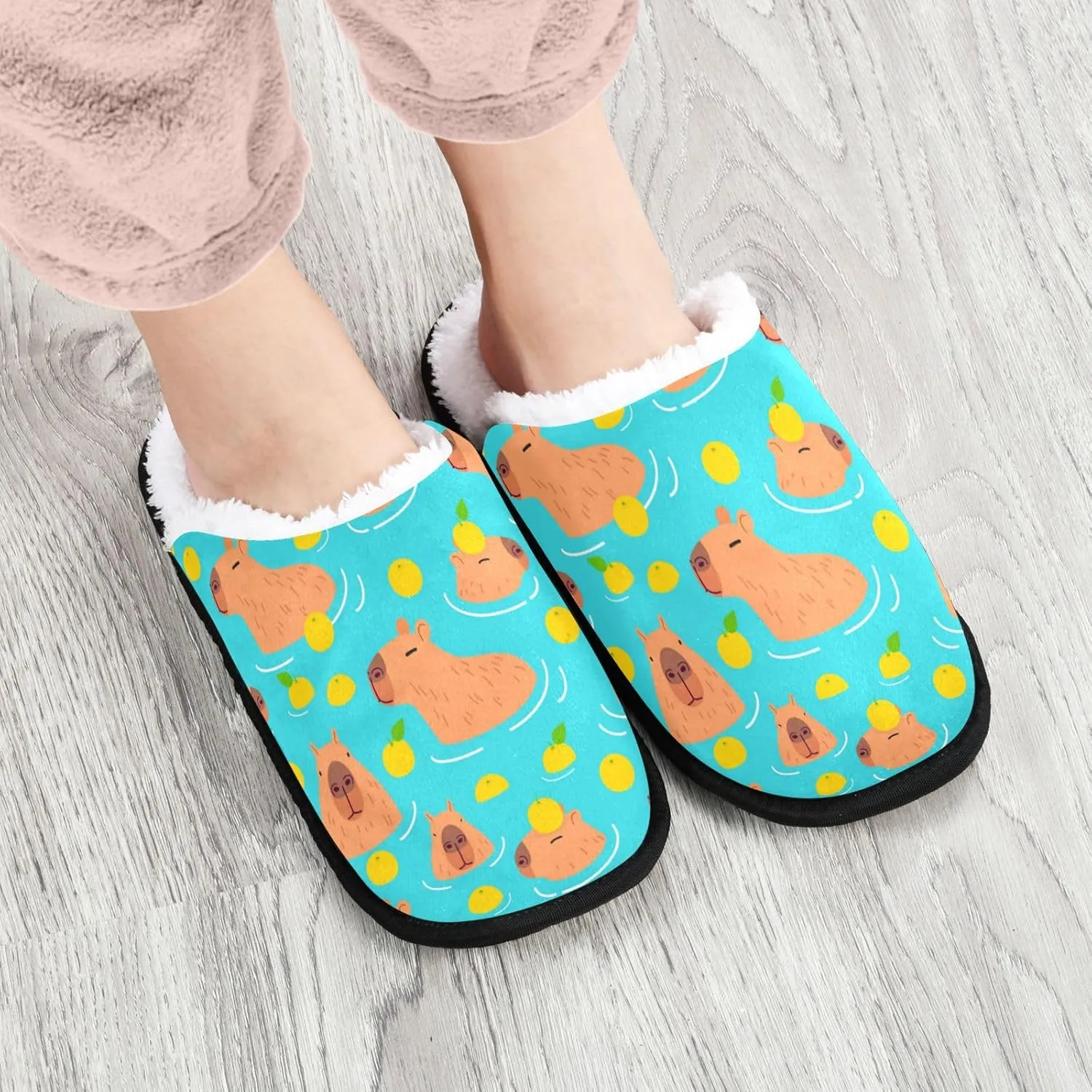 Slippers for Women Men, Memory Foam House Slippers, Non-Slip Indoor Outdoor Winter Bedroom Shoes