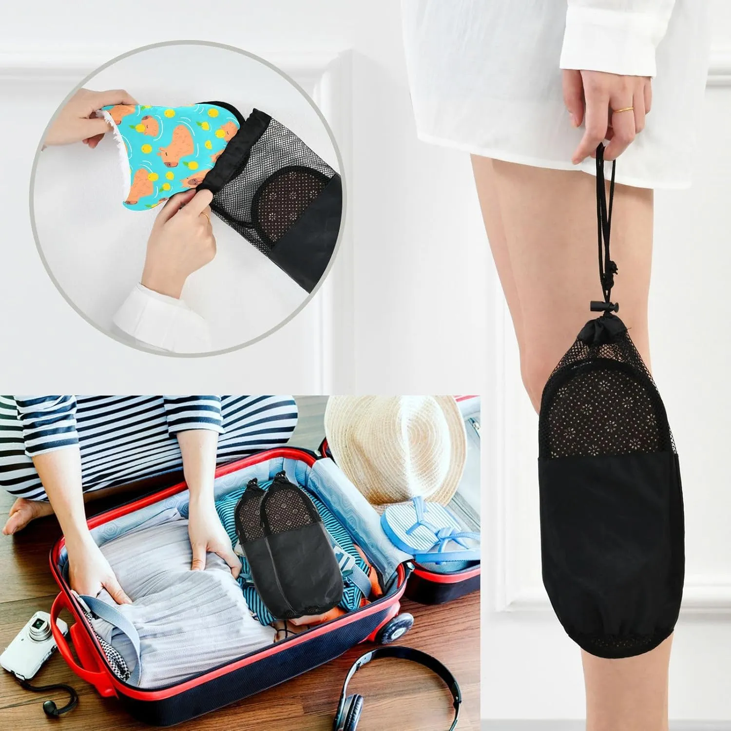 Slippers for Women Men, Memory Foam House Slippers, Non-Slip Indoor Outdoor Winter Bedroom Shoes
