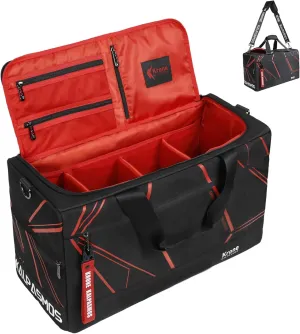 Sneaker Bag, Sport Duffel Bag for Men Women, Gym Bag, Gear Bag, Krone Kalpasmos Versatile Travel Duffel Bag with 3 Removable Dividers