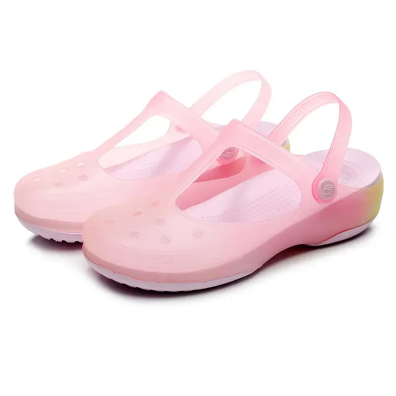 Soft and Breathable Pink Medusa Sandal
