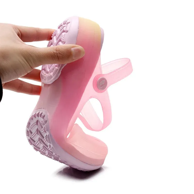 Soft and Breathable Pink Medusa Sandal