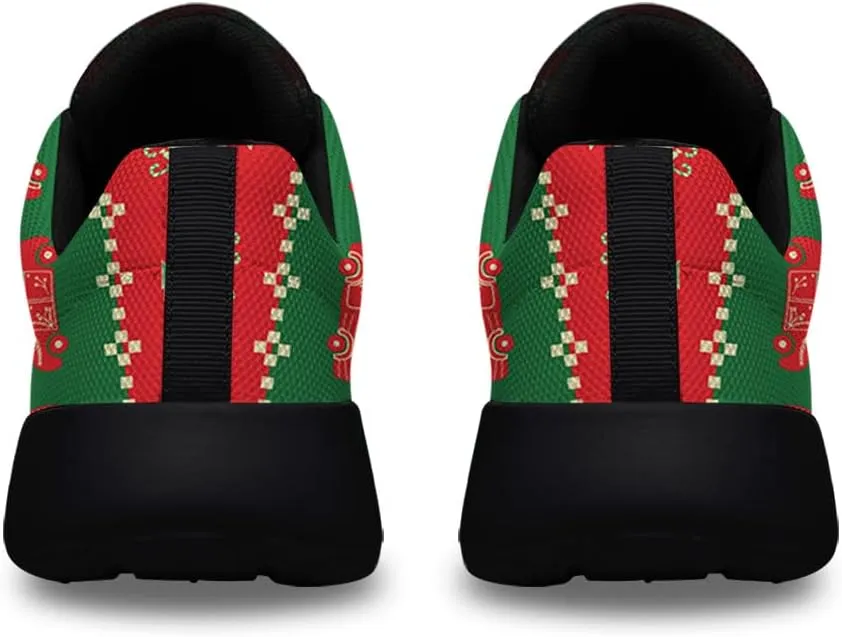 Sonzj-II Christmas Shoes Women Running Shoes Men Lightweight Walking Sneakers Mesh Athletic Sport Shoes
