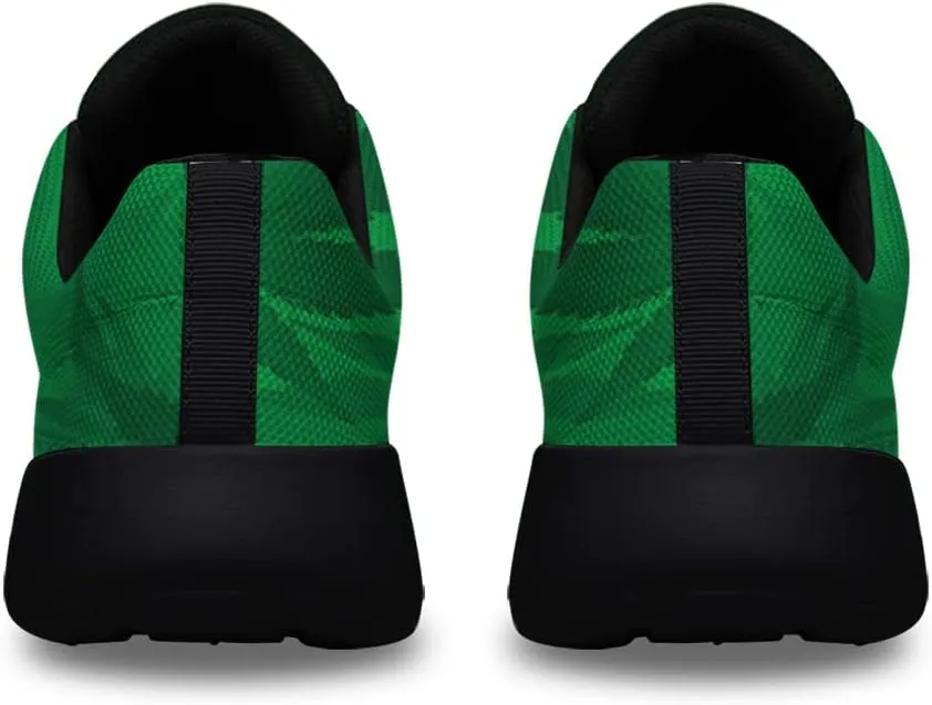 Sonzj-II Marijuana Leaf Shoes Mens Womens Pot Leaf 420 Weed Running Sneakers Cannabis Leaf Walking Tennis Shoes