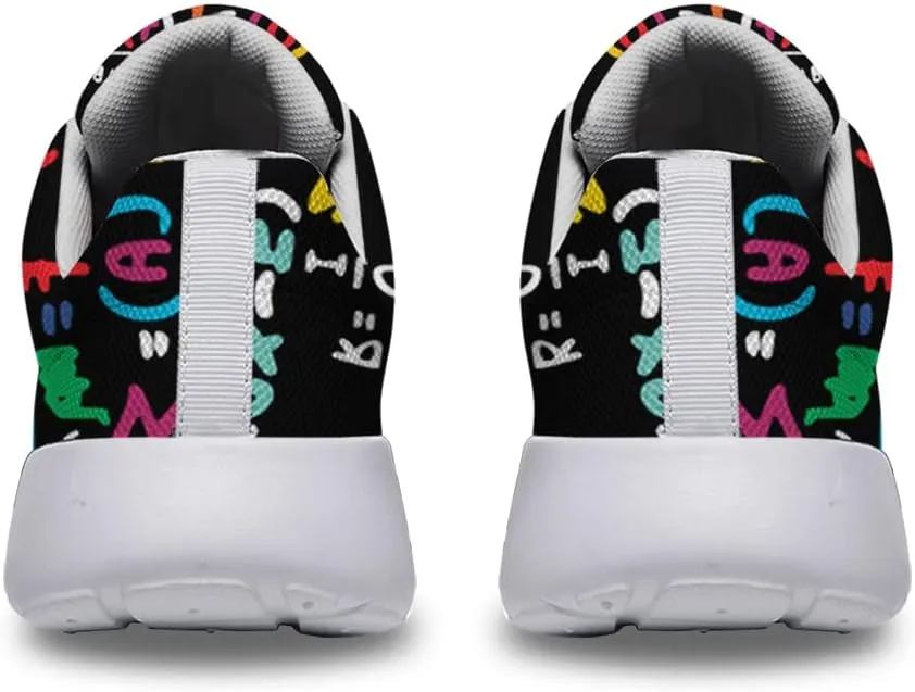 Sonzj-II Women Men Tennis Shoes,Athletic Fashion Physics and Maths Cool Sneaker for Girl,Boy,Gym,Walking,Hiking,Jogging,Running,Travel and More