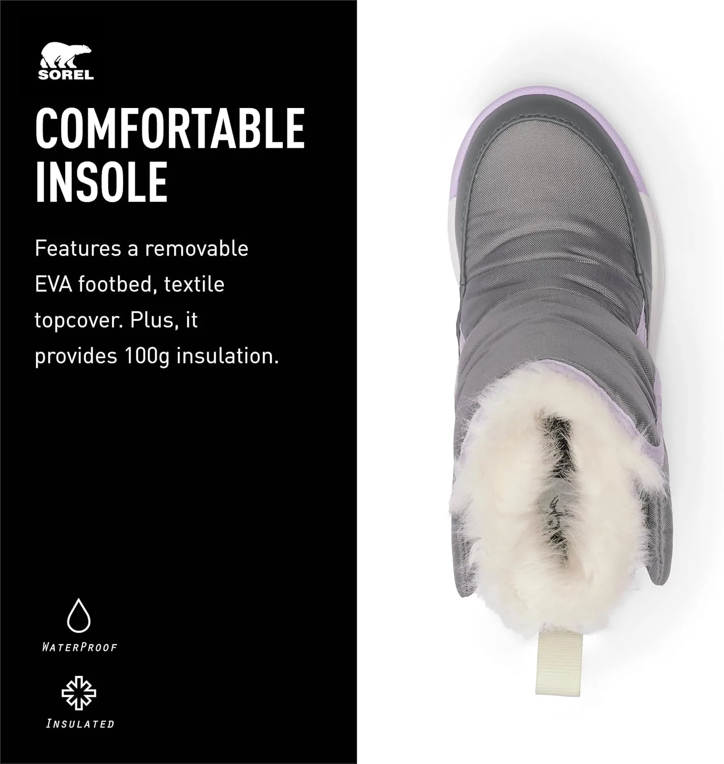 SOREL Children's Whitney ll Plus Waterproof Bootie