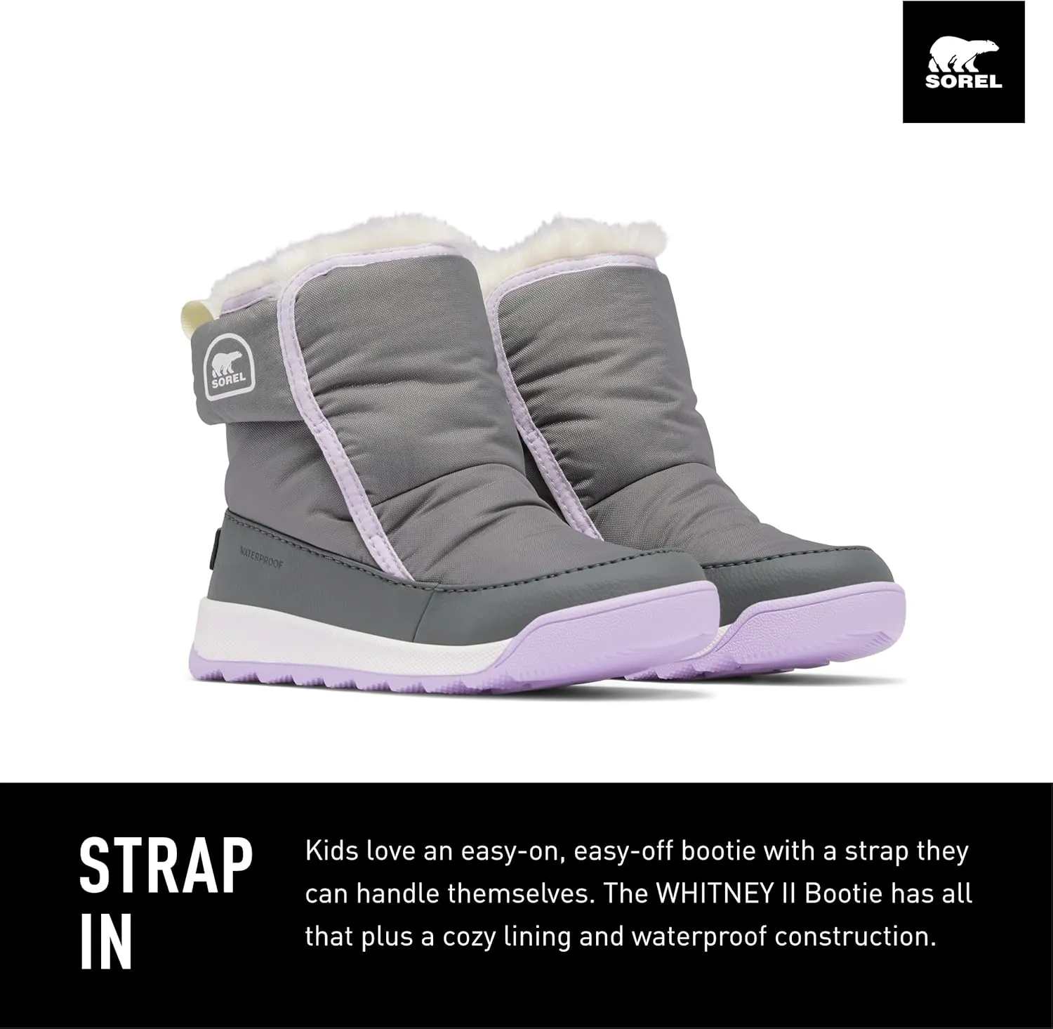 SOREL Children's Whitney ll Plus Waterproof Bootie