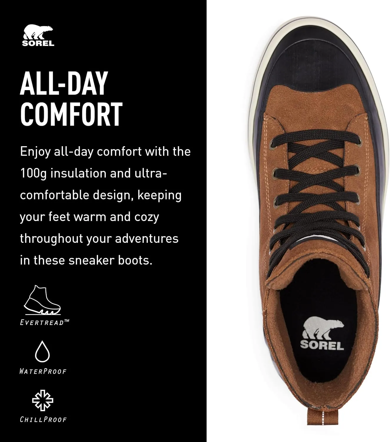 Sorel Men's Cheyanne Metro II Waterproof Sneaker Boots